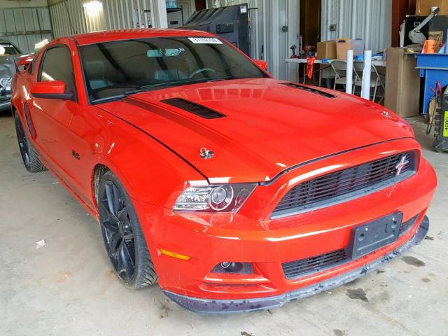1ZVBP8CF9D5282017 - 2013 FORD MUSTANG GT RED photo 1