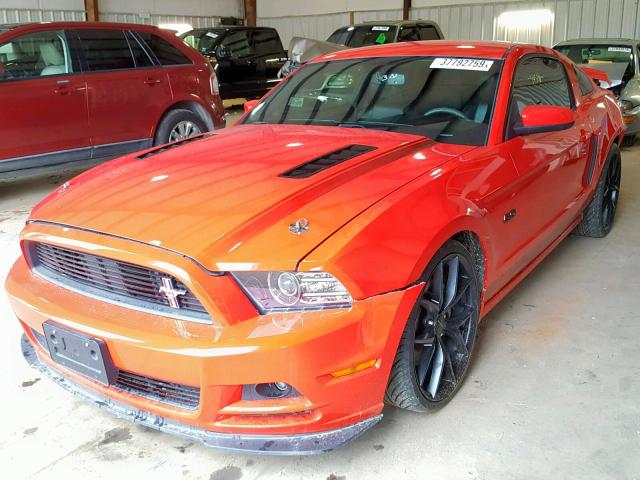 1ZVBP8CF9D5282017 - 2013 FORD MUSTANG GT RED photo 2