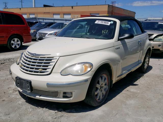 3C3JY55X26T328696 - 2006 CHRYSLER PT CRUISER CREAM photo 2