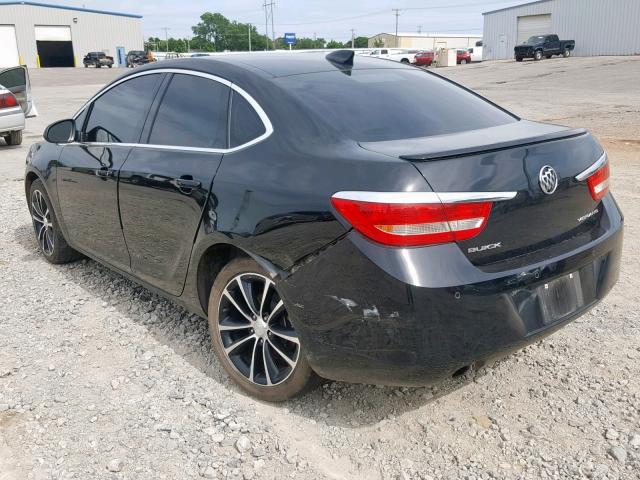 1G4PR5SK1H4100771 - 2017 BUICK VERANO SPO BLACK photo 3