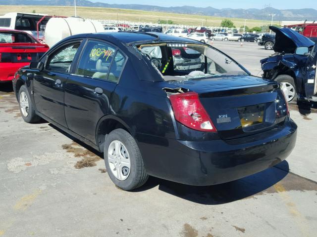 1G8AG52F44Z229615 - 2004 SATURN ION LEVEL BLACK photo 3
