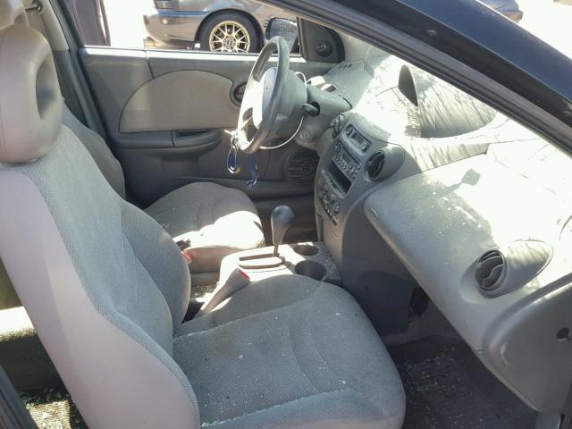 1G8AG52F44Z229615 - 2004 SATURN ION LEVEL BLACK photo 5