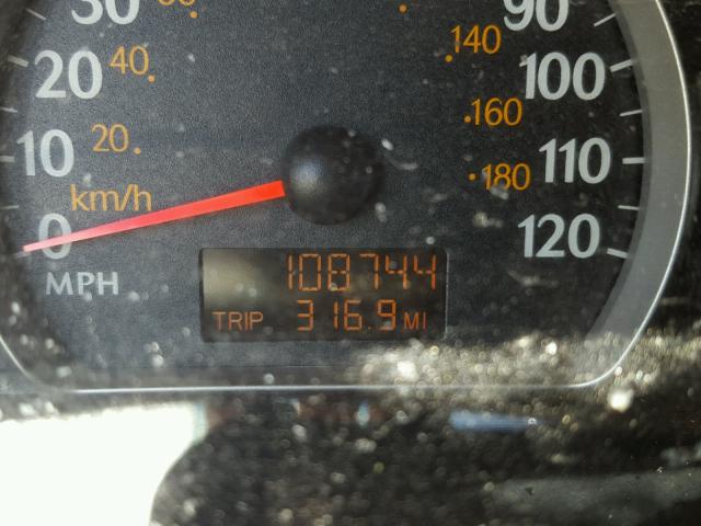 1G8AG52F44Z229615 - 2004 SATURN ION LEVEL BLACK photo 8