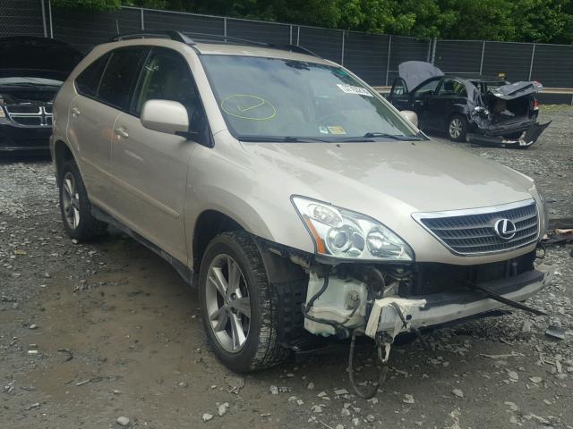 JTJHW31UX60008942 - 2006 LEXUS RX 400 BEIGE photo 1