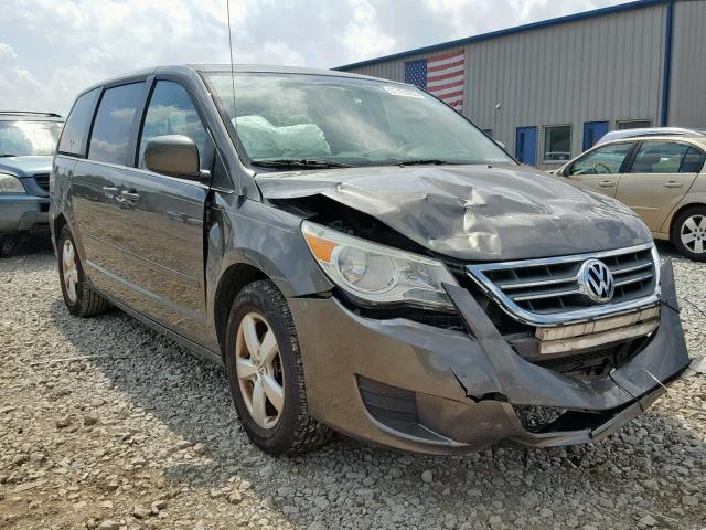 2V4RW3D17AR295797 - 2010 VOLKSWAGEN ROUTAN SE GRAY photo 1