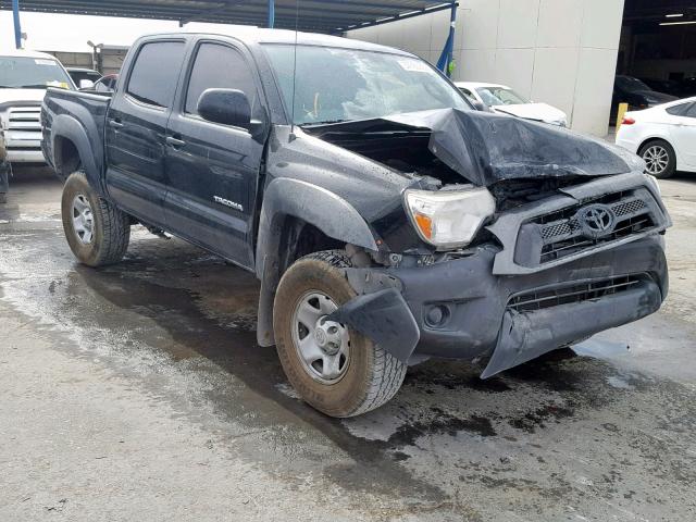 5TFJX4GN5EX035995 - 2014 TOYOTA TACOMA DOU BLACK photo 1