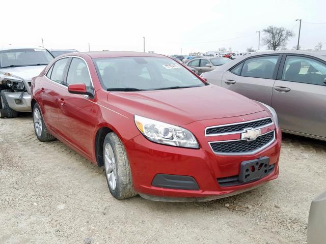 1G11D5RR2DF103794 - 2013 CHEVROLET MALIBU 1LT RED photo 1