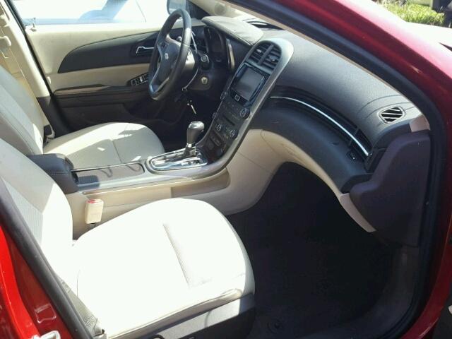 1G11D5RR2DF103794 - 2013 CHEVROLET MALIBU 1LT RED photo 5