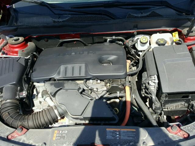 1G11D5RR2DF103794 - 2013 CHEVROLET MALIBU 1LT RED photo 7