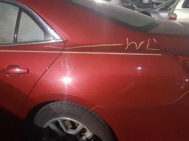 1G11D5RR2DF103794 - 2013 CHEVROLET MALIBU 1LT RED photo 9