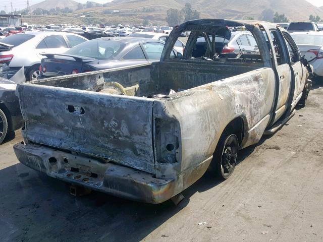 3D7KA28C64G212327 - 2004 DODGE RAM 2500 S დამწვარი ფოტო 4