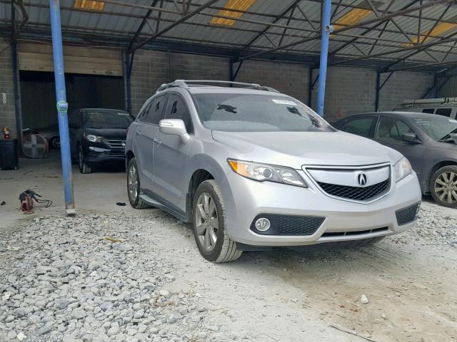 5J8TB3H53EL006083 - 2014 ACURA RDX TECHNO SILVER photo 1