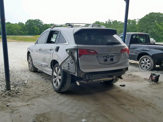 5J8TB3H53EL006083 - 2014 ACURA RDX TECHNO SILVER photo 3