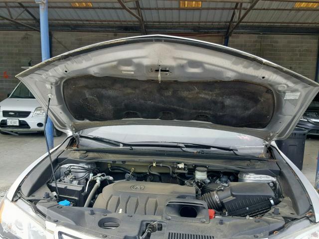 5J8TB3H53EL006083 - 2014 ACURA RDX TECHNO SILVER photo 7