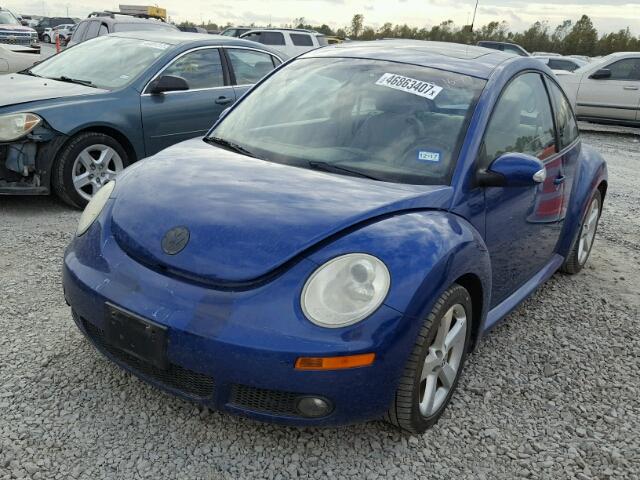 3VWSW31C47M507456 - 2007 VOLKSWAGEN NEW BEETLE Mavi foto 2