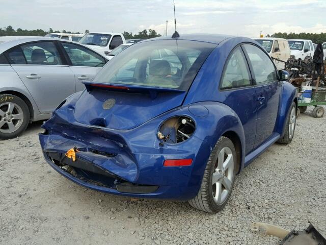 3VWSW31C47M507456 - 2007 VOLKSWAGEN NEW BEETLE Mavi foto 4