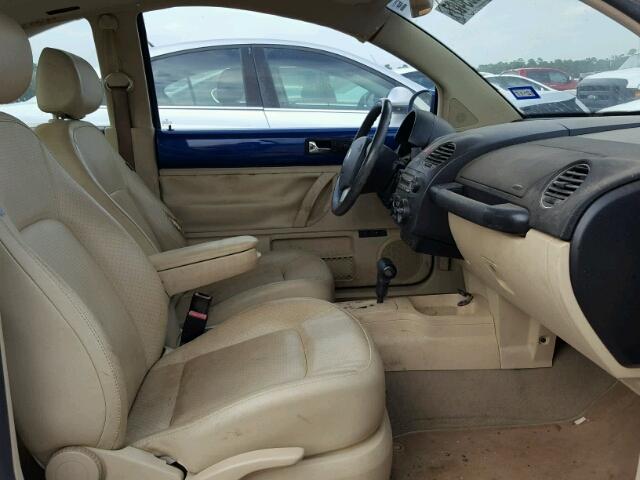 3VWSW31C47M507456 - 2007 VOLKSWAGEN NEW BEETLE Mavi foto 5