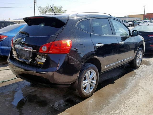 JN8AS5MT2FW653276 - 2015 NISSAN ROGUE SELE BLACK photo 4