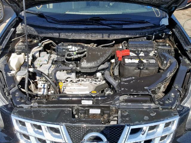 JN8AS5MT2FW653276 - 2015 NISSAN ROGUE SELE BLACK photo 7