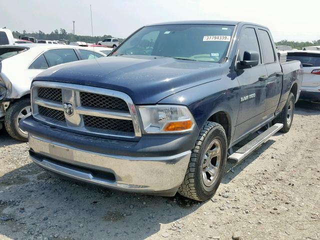 1C6RD6FK8CS200325 - 2012 DODGE RAM 1500 S BLUE photo 2