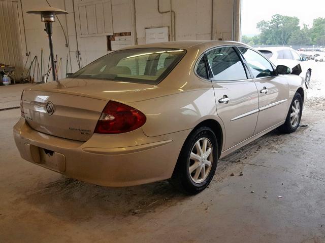 2G4WD532051255389 - 2005 BUICK LACROSSE C GOLD photo 4