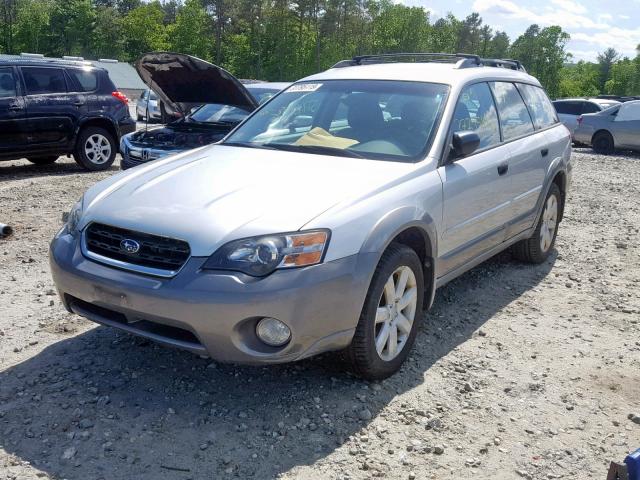 4S4BP61C367306086 - 2006 SUBARU LEGACY OUT SILVER photo 2