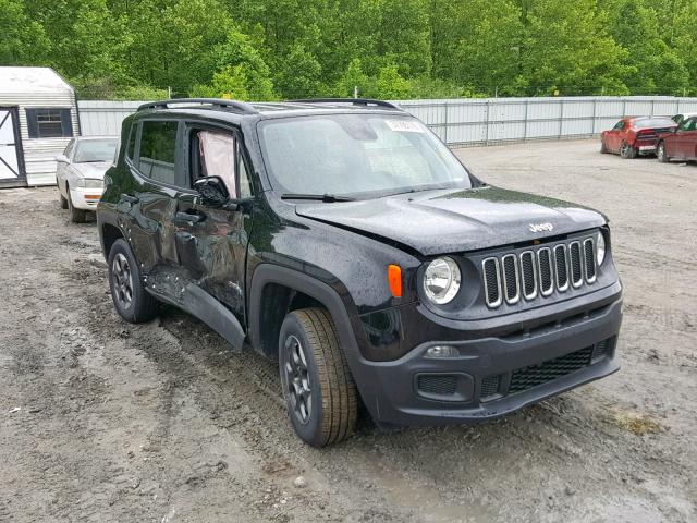 ZACCJBAB1JPH51514 - 2018 JEEP RENEGADE S 黑色 照片 1