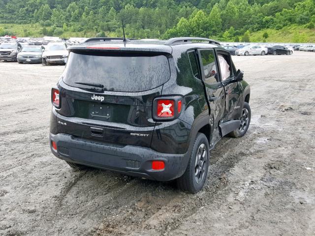 ZACCJBAB1JPH51514 - 2018 JEEP RENEGADE S 黑色 照片 4