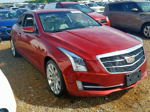 1G6AK1RS0H0146678 - 2017 CADILLAC ATS PREMIU RED photo 1