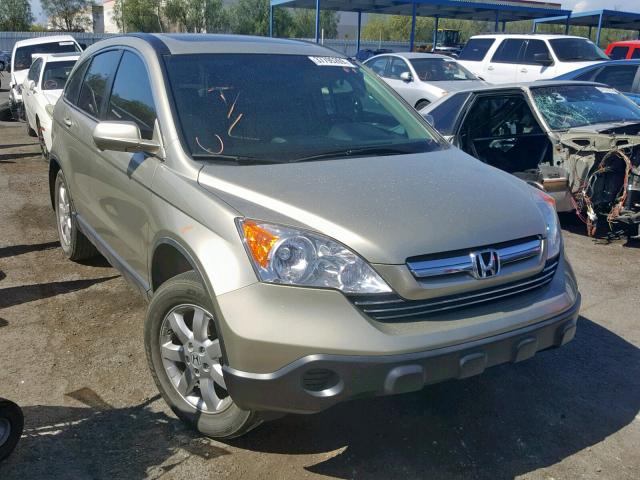 JHLRE38789C006851 - 2009 HONDA CR-V EXL GOLD photo 1