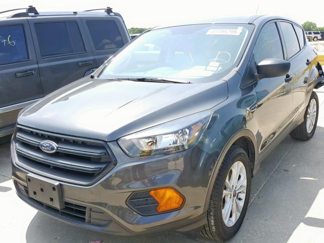 1FMCU0F77JUB24620 - 2018 FORD ESCAPE S GRAY photo 2