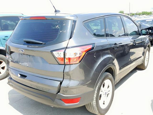 1FMCU0F77JUB24620 - 2018 FORD ESCAPE S GRAY photo 4