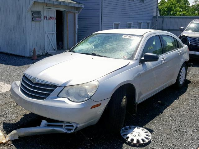 1C3CC4FB2AN139995 - 2010 CHRYSLER SEBRING TO SILVER photo 2