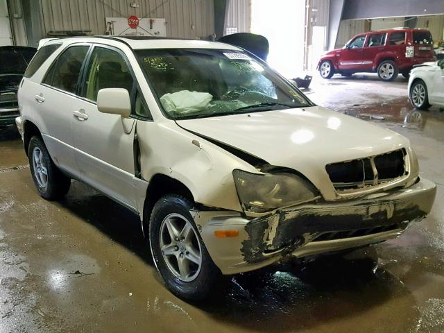 JT6HF10U5X0061291 - 1999 LEXUS RX 300 WHITE photo 1