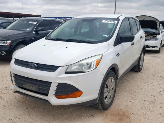 1FMCU0F76DUC93208 - 2013 FORD ESCAPE S WHITE photo 2