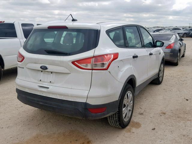 1FMCU0F76DUC93208 - 2013 FORD ESCAPE S WHITE photo 4