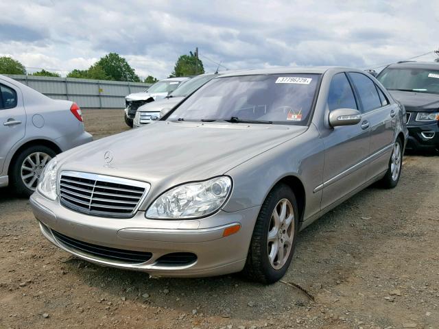 WDBNG83J26A472741 - 2006 MERCEDES-BENZ S 430 4MAT SILVER photo 2