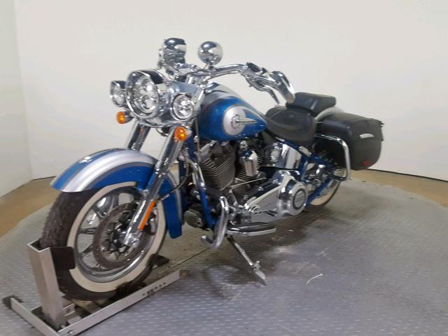 1HD1TF914FB950626 - 2015 HARLEY-DAVIDSON FLHTNSE CV BLUE photo 4