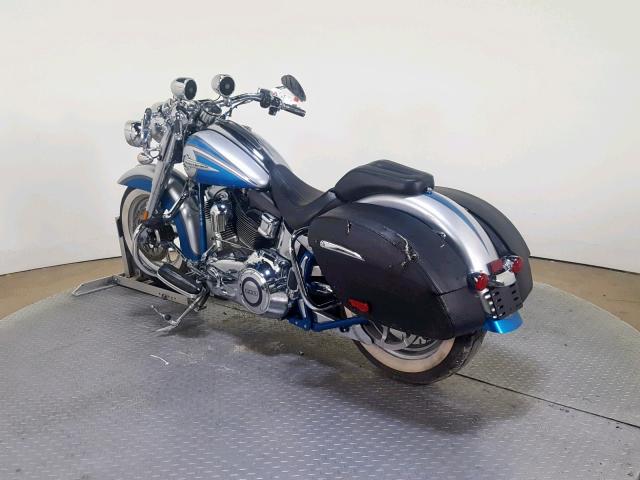 1HD1TF914FB950626 - 2015 HARLEY-DAVIDSON FLHTNSE CV BLUE photo 6