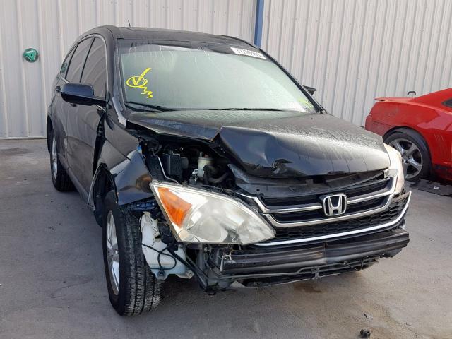 5J6RE3H70AL016785 - 2010 HONDA CR-V EXL BLACK photo 1