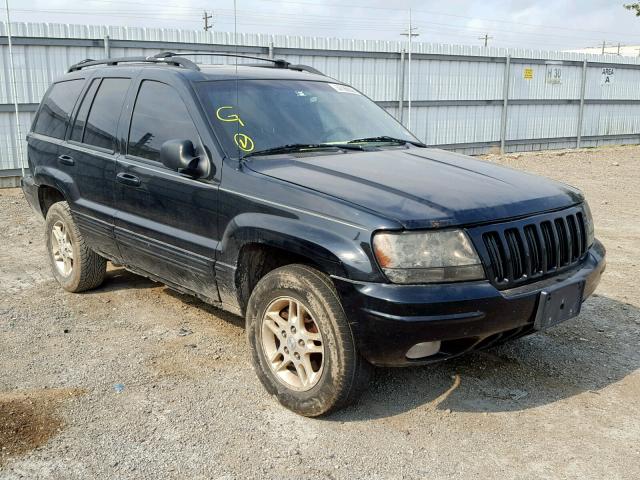 1J4GW68N3XC754285 - 1999 JEEP GRAND CHER BLACK photo 1