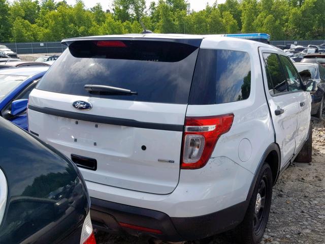 1FM5K8AR8FGB75524 - 2015 FORD EXPLORER P WHITE photo 4