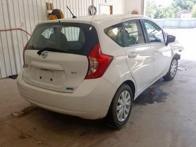 3N1CE2CPXFL427431 - 2015 NISSAN VERSA NOTE WHITE photo 4