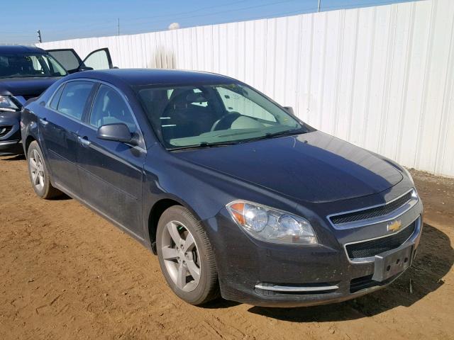 1G1ZC5E0XCF165424 - 2012 CHEVROLET MALIBU 1LT BLACK photo 1