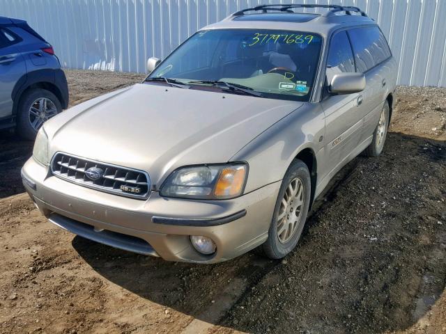 4S3BH806437656220 - 2003 SUBARU LEGACY OUT TAN photo 2