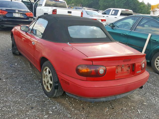 JM1NA3530S0612242 - 1995 MAZDA MX-5 MIATA RED photo 3