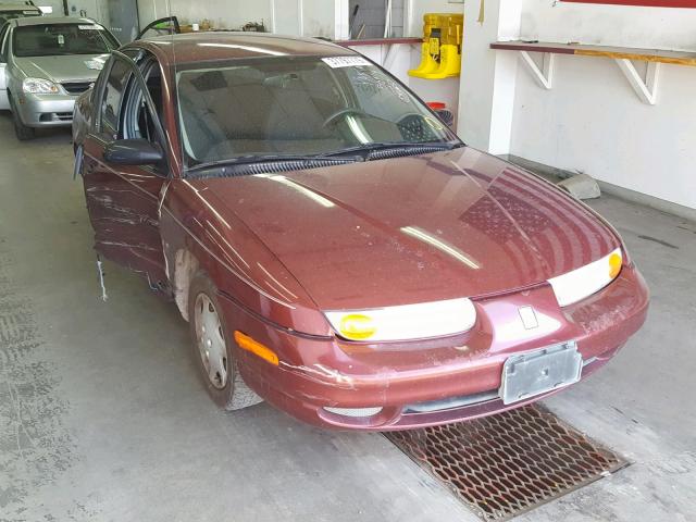 1G8ZH52882Z186301 - 2002 SATURN SL1 BURGUNDY photo 1