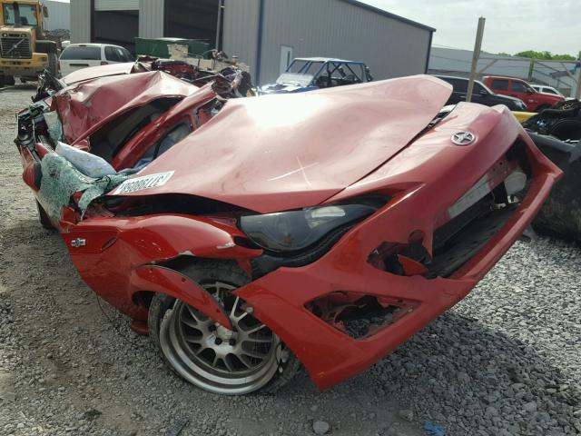 JF1ZNAA1XD1730011 - 2013 TOYOTA SCION FR-S RED photo 1