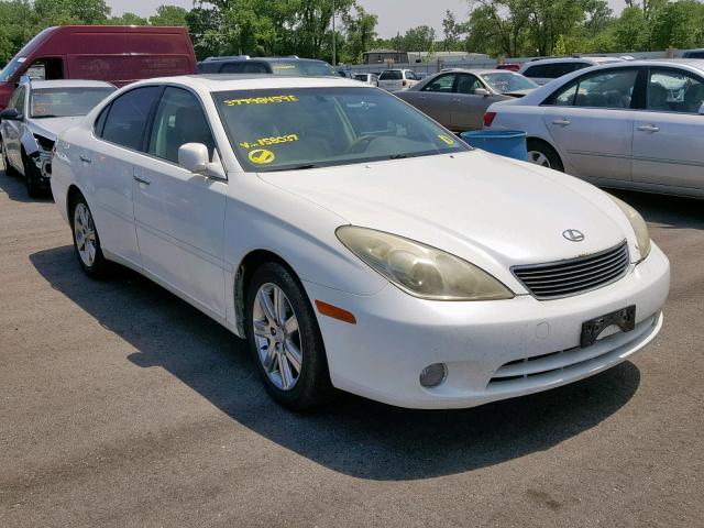 JTHBA30G165158037 - 2006 LEXUS ES 330 WHITE photo 1