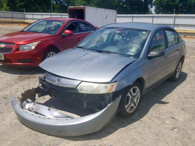 1G8AL52FX3Z186084 - 2003 SATURN ION LEVEL BLUE photo 2